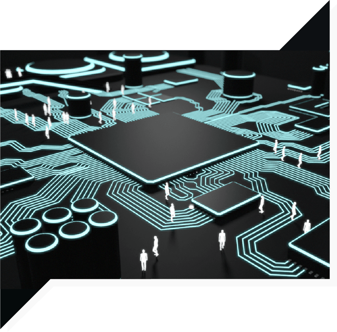 Singleframe studio portrait